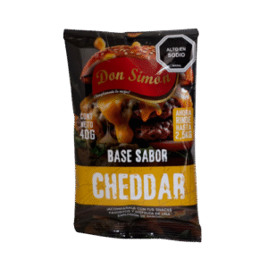 Base Cheddar 40GR - Don Simón
