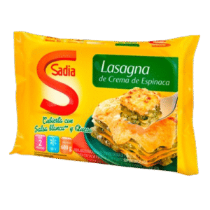 Lasaña de Crema de Espinaca- Sadia 600gr