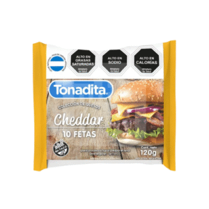 Cheddar laminado - Tonadita120 gr