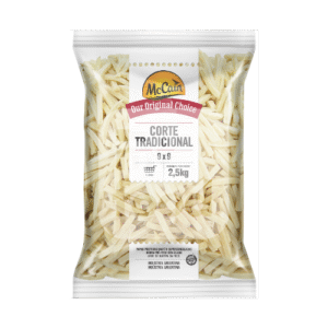 Papas Prefritas Corte Tradicional McCain 9x9 2,5 kg