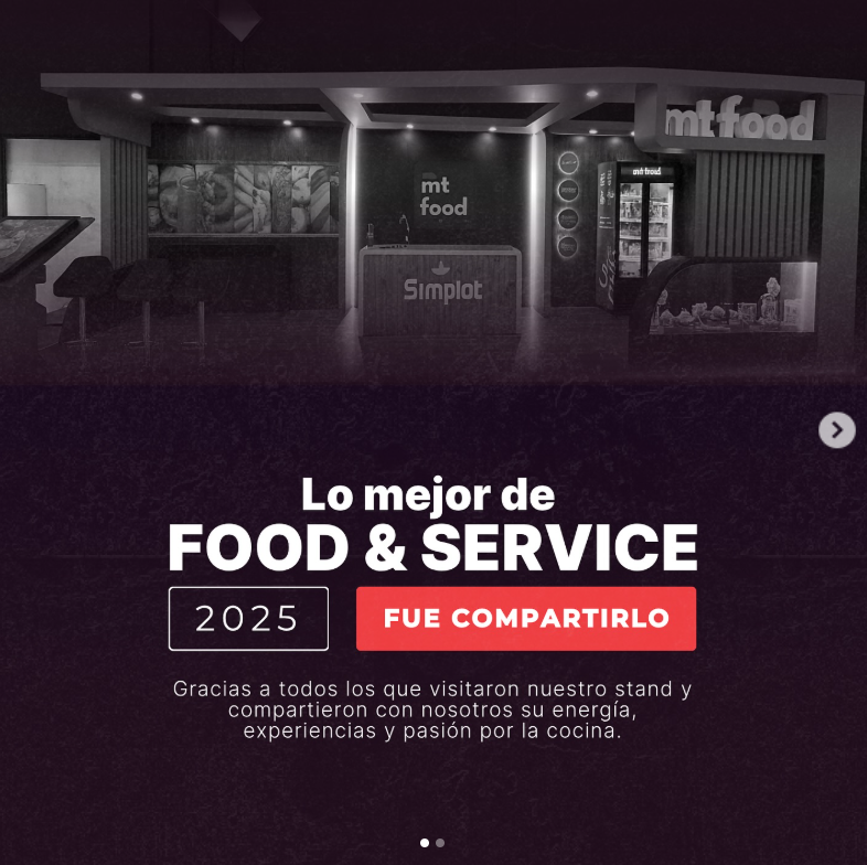 Publicación Instagram MT Food 2