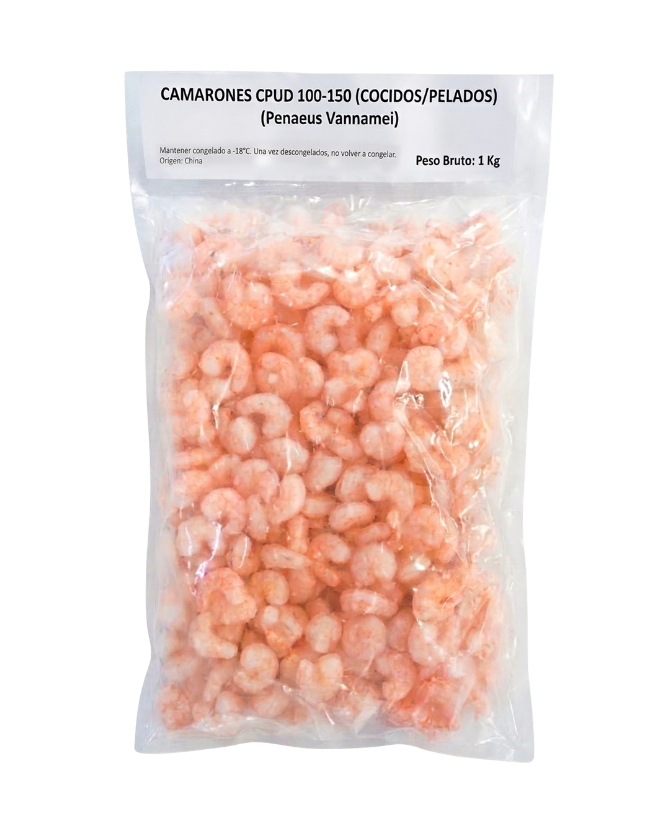 Camarón 100/150 Cocido Pelado