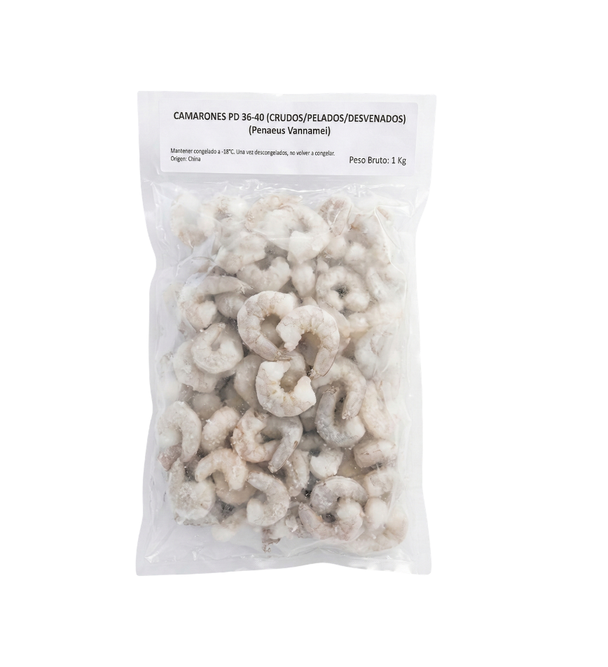 Camarón Pelado Desvenado Seleccionado