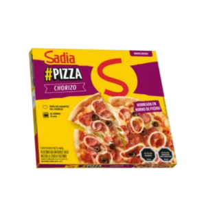 Pizza Chorizo, Aceituna y Cebolla - Sadía