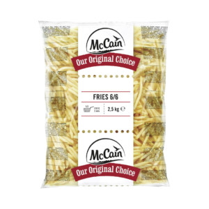 Papas Prefritas 6x6 McCain 2,5 kg