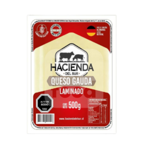 Queso Gauda laminado 500gr - Hacienda