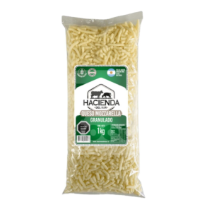 Queso Mozzarella granulado 1Kg - Hacienda
