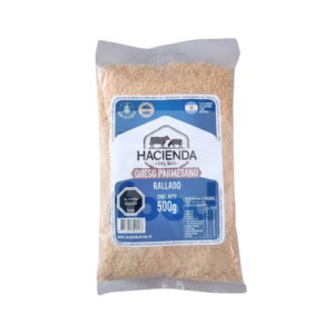 Queso parmesano rallado 500gr - Hacienda