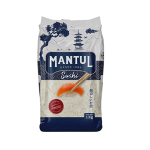 Arroz sushi Mantul 1 Kg 10 unidades