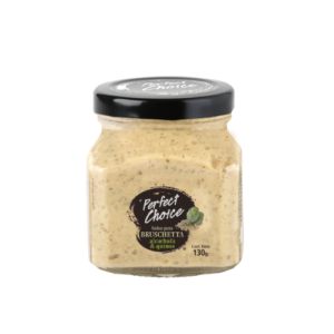 Bruschetta de alcachofa quinoa Perfect Choice 130g 12 unidades