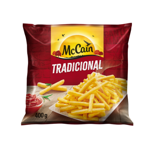 Corte tradicional McCain 400g 20 unidades