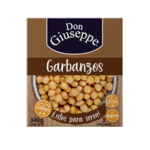 Garbanzos Don Giussepe 340g 24 unidades