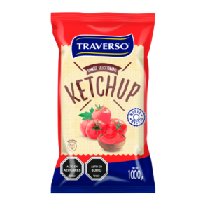 Ketchup Traverdo 1Kg 10 unidades