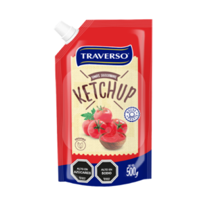 Ketchup Traverso 500gr 12 unidades Doypack