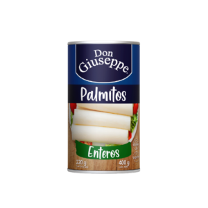 Palmitos enteros Don Giussepe 400g 24 unidades