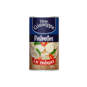 Palmitos rodajas Don Giussepe 400g 24 unidades