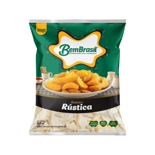 Papa Rústica BemBrasil  6 unidades