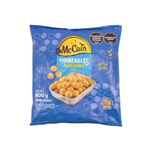 Papas Duquesas McCain 600g  16 unidades