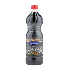Salsa de soya Traverso 1 Litro 20 unidades