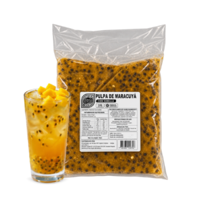 Pulpa de maracuya con semilla 1Kg 5 bolsas - Delicias del Prado